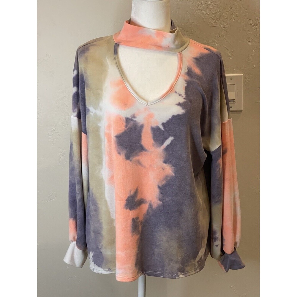 Bibi Tie Dye Sweatshirt Size Medium AN1352